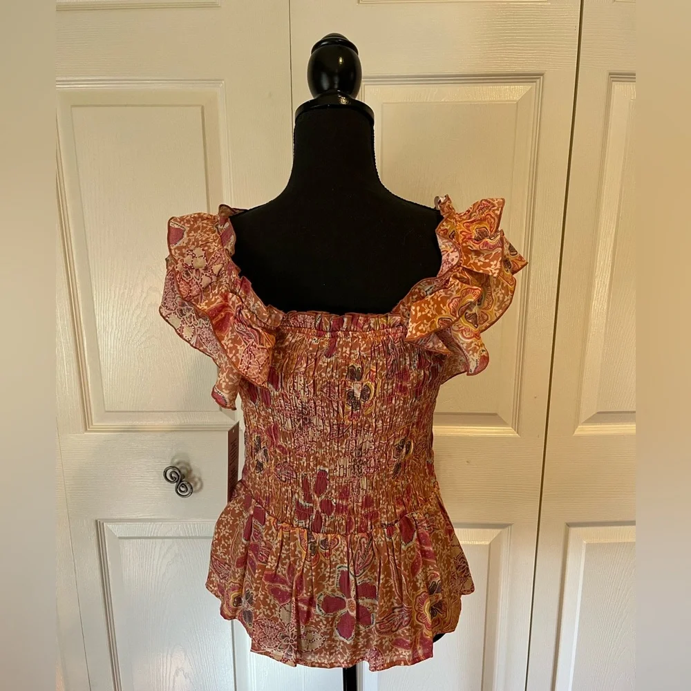 Floral Ruffle Blouse - Picture 3 of 3